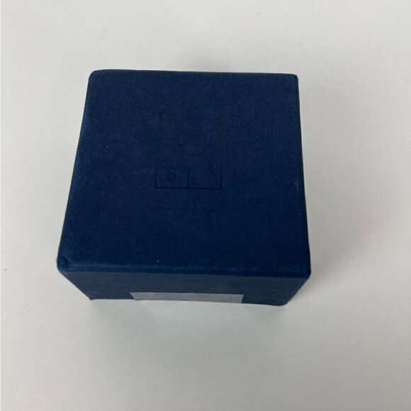 Women’s Oscar De La Renta,Azure Beaded Cascade ClipOn Earrings-4”.NavyBlue/Gold. - Picture 13 of 13